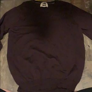 Oversized purple sweater